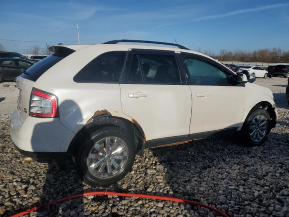 2010 Ford Edge SEL with VIN 2FMDK4JC3ABA29614, listed as a Copart auction lot 49961235 with 189,816 mi miles and Clean Title. Bid and sale history available at carsss.com. Image 3.