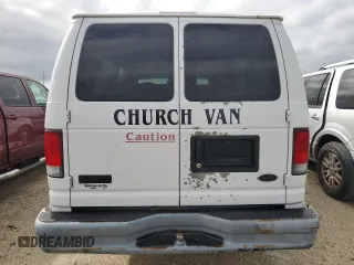2000 Ford Econoline Passenger XL with VIN 1FBSS31L1YHB80264, listed as a Copart auction lot 74762814 with 61,702 mi miles and Salvage Title. Bid and sale history available at DreamBid. Image 6.
