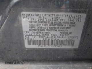 2017 Nissan Sentra SV with VIN 3N1AB7AP7HY209601, listed as a IAAI auction lot 42726616 with 144,279 mi miles and . Bid and sale history available at DreamBid. Image 9.