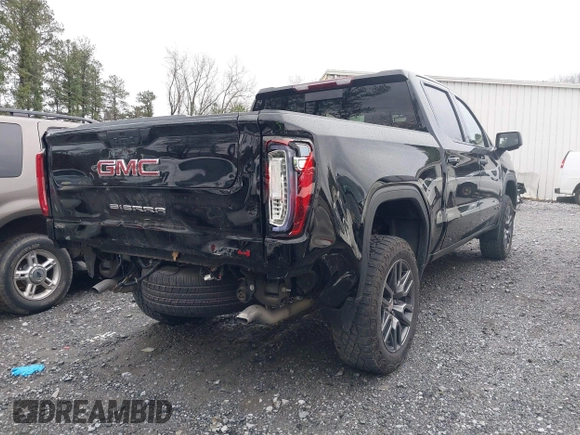 2022 GMC Sierra 1500 AT4 with VIN 1GTU9EET8NZ176059, listed as a IAAI auction lot 41250922 with 28,528 mi miles. Bid and sale history available at carsss.com. Image 4.