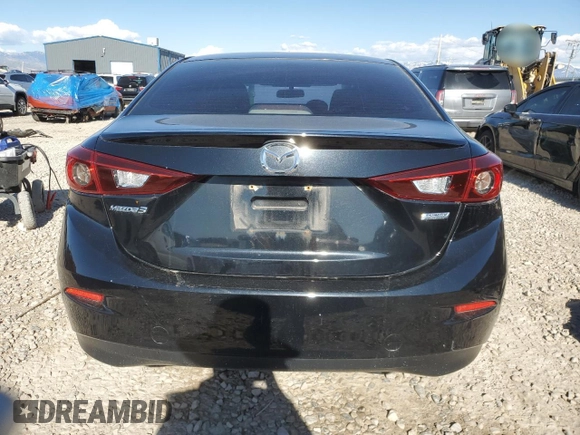 2014 Mazda 3 i Touring with VIN JM1BM1V75E1201872, listed as a Copart auction lot 55922305 with 118,931 mi miles and Salvage title. Bid and sale history available at DreamBid. Image 6.