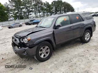 2018 Toyota 4Runner SR5 с VIN JTEZU5JRXJ5174700, выставлен на аукционе Copart как лот 54109885 с пробегом 90 693 миль миль и Списание • Salvage title. История ставок и продаж доступна на DreamBid. Изображение 1.
