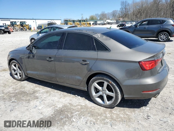 2016 Audi A3 Premium z VIN WAUA7GFF3G1066287, wystawiony jako Copart lot #50188575 z przebiegiem 125 217 mil mil oraz Szkoda całkowita • Salvage title. Historia ofert i sprzedaży dostępna na DreamBid. Obrazek 2.