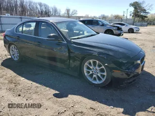 2015 BMW 3 Series 320i with VIN WBA3B1C50FK137793, listed as a Copart auction lot 49381875 with 57,874 mi miles and Salvage Title. Bid and sale history available at carsss.com. Image 4.