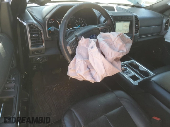 2018 Ford Expedition XLT with VIN 1FMJU1HT8JEA17688, listed as a Copart auction lot 43775715 with 98,377 mi miles and Salvage Title. Bid and sale history available at carsss.com. Image 8.