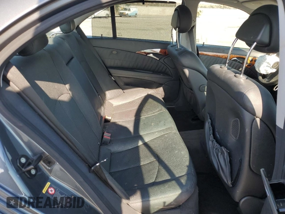 2006 Mercedes-Benz E 350 with VIN WDBUF56J66A816080, listed as a Copart auction lot 44451075 with 240,237 mi miles and Salvage Title. Bid and sale history available at DreamBid. Image 11.
