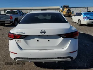 2024 Nissan Sentra S with VIN 3N1AB8BV4RY207339, listed as a Copart auction lot 48659585 with 4,898 mi miles and Salvage Title. Bid and sale history available at DreamBid. Image 6.