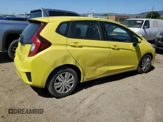 2016 Honda Fit LX with VIN JHMGK5H50GX026619, listed as a Copart auction lot 53699145 with 60,041 mi miles and Salvage Title. Bid and sale history available at carsss.com. Image 3.