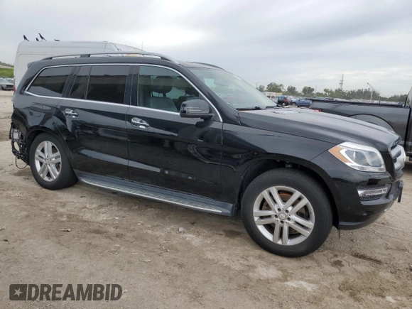 2016 Mercedes-Benz GL with VIN 4JGDF6EE8GA711940, listed as a Copart auction lot 86181114 with 73,643 mi miles and Salvage Title. Bid and sale history available at carsss.com. Image 4.