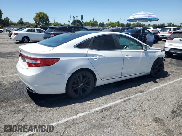 2013 Hyundai Azera with VIN KMHFH4JG7DA317226, listed as a Copart auction lot 62919065 with Not provided miles and Clean title. Bid and sale history available at DreamBid. Image 3.