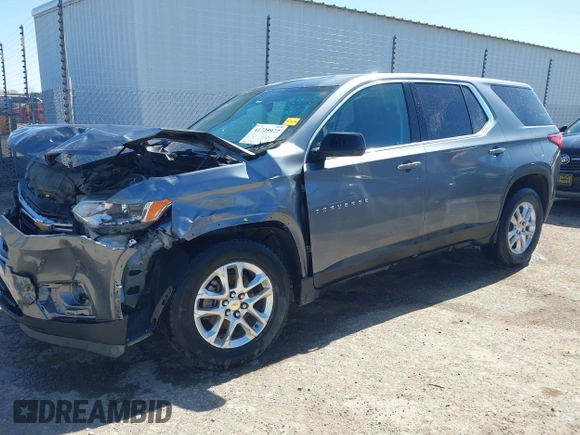 2020 Chevrolet Traverse LS with VIN 1GNERFKW0LJ115378, listed as a IAAI auction lot 41725977 with 149,270 mi miles and . Bid and sale history available at DreamBid. Image 18.
