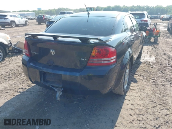 2008 Dodge Avenger SXT with VIN 1B3LC56K28N654105, listed as a IAAI auction lot 42468824 with 173,179 mi miles and . Bid and sale history available at DreamBid. Image 4.