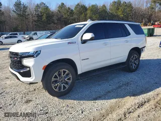 2024 Chevrolet Tahoe Z71 with VIN 1GNSKPKD4RR264074, listed as a Copart auction lot 42355535 with 15,169 mi miles and Salvage Title. Bid and sale history available at carsss.com. Image 1.