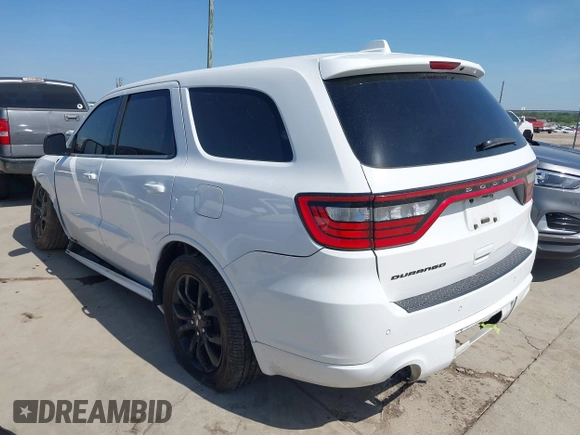2020 Dodge Durango SXT Plus with VIN 1C4RDHAGXLC223364, listed as a IAAI auction lot 41876587 with 68,101 mi miles and . Bid and sale history available at DreamBid. Image 3.