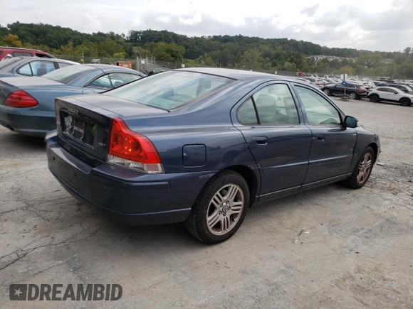 2007 Volvo S60 2.5L Turbo with VIN YV1RS592X72624092, listed as a Copart auction lot 71444464 with 131,832 mi miles and Salvage Title. Bid and sale history available at carsss.com. Image 3.