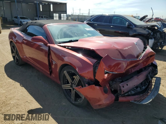 2015 Chevrolet Camaro LT with VIN 2G1FF3D3XF9237830, listed as a Copart auction lot 71110334 with 83,058 mi miles and Salvage Title. Bid and sale history available at carsss.com. Image 4.