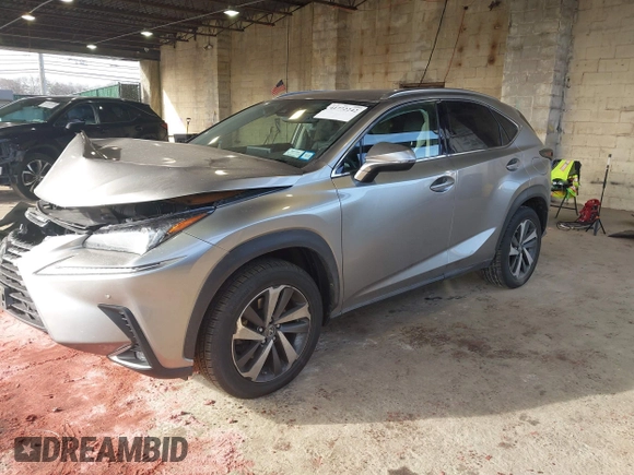 2018 Lexus NX with VIN JTJBARBZ5J2166393, listed as a IAAI auction lot 41772242 with 58,211 mi miles. Bid and sale history available at carsss.com. Image 17.