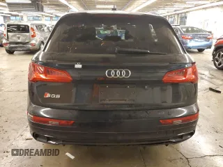 2020 Audi SQ5 Premium Plus with VIN WA1B4AFY6L2113888, listed as a Copart auction lot 60945124 with Not Provided miles and Salvage Title. Bid and sale history available at DreamBid. Image 6.