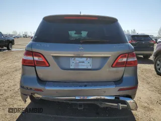 2014 Mercedes-Benz M 350 with VIN 4JGDA2EB6EA333756, listed as a Copart auction lot 55463035 with 246,819 mi miles and Salvage Title. Bid and sale history available at DreamBid. Image 6.