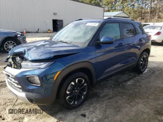 2021 Chevrolet TrailBlazer LT with VIN KL79MPS2XMB040483, listed as a Copart auction lot 82443964 with 52,808 mi miles and Salvage Title. Bid and sale history available at carsss.com. Image 1.