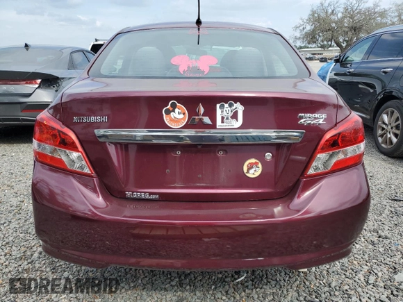 2019 Mitsubishi Mirage ES z VIN ML32F3FJXKHF15686, wystawiony jako Copart lot #55028705 z przebiegiem 107 945 mil mil oraz Szkoda całkowita • Salvage title. Historia ofert i sprzedaży dostępna na DreamBid. Obrazek 6.