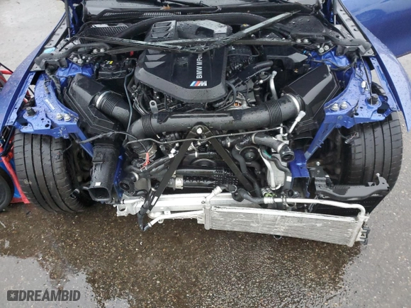 2022 BMW M3 Competition xDrive with VIN WBS43AY09NFM10618, listed as a Copart auction lot 41450415 with 21,935 mi miles and Non Repairable. Bid and sale history available at carsss.com. Image 11.