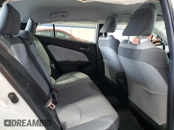 2022 Toyota Prius LE with VIN JTDKAMFP1N3224062, listed as a Copart auction lot 58465355 with 60,981 mi miles and Salvage title. Bid and sale history available at DreamBid. Image 10.