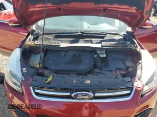 2015 Ford Escape Titanium with VIN 1FMCU0J99FUB10833, listed as a Copart auction lot 52291855 with 119,666 mi miles and Salvage Title. Bid and sale history available at DreamBid. Image 13.