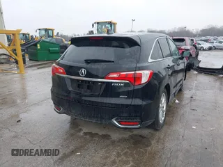 2016 Acura RDX with VIN 5J8TB4H31GL016117, listed as a IAAI auction lot 41747892 with 122,296 mi miles. Bid and sale history available at carsss.com. Image 4.