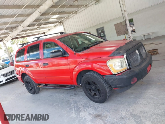 2005 Dodge Durango SLT with VIN 1D8HD48N85F607476, listed as a IAAI auction lot 42570504 with 211,840 mi miles and . Bid and sale history available at DreamBid. Image 13.