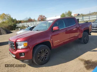 2020 GMC Canyon 4WD SLE with VIN 1GTG6CEN8L1172097, listed as a Copart auction lot 75794664 with 57,814 mi miles and Salvage Title. Bid and sale history available at carsss.com. Image 1.