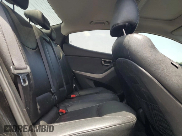 2013 Hyundai Elantra Limited z VIN 5NPDH4AE7DH344218, wystawiony jako Copart lot #57230455 z przebiegiem 208 034 mil mil oraz Szkoda całkowita • Salvage title. Historia ofert i sprzedaży dostępna na DreamBid. Obrazek 10.