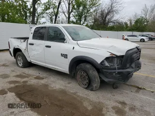 2024 Ram 1500 Classic Warlock with VIN 1C6RR7LG1RS157592, listed as a Copart auction lot 53907815 with 27,175 mi miles and Salvage Title. Bid and sale history available at carsss.com. Image 4.