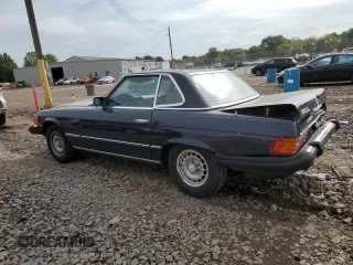 1982 Mercedes-Benz 380 with VIN WDBBA45AXCB013425, listed as a Copart auction lot 74098484 with 145,140 mi miles and Salvage Title. Bid and sale history available at carsss.com. Image 2.