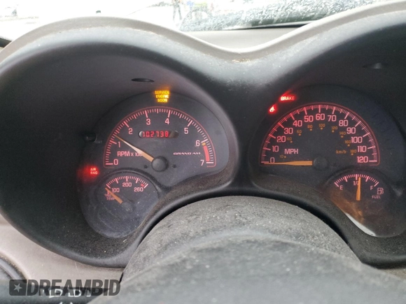 2005 Pontiac Grand Am SE with VIN 1G2NE52E45M115413, listed as a Copart auction lot 85579504 with 102,738 mi miles and Salvage Title. Bid and sale history available at carsss.com. Image 9.