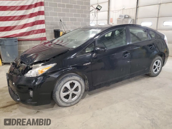 2013 Toyota Prius One z VIN JTDKN3DU7D1660514, wystawiony jako Copart lot #50799185 z przebiegiem 177 107 mil mil oraz Czysty tytuł • Clean title. Historia ofert i sprzedaży dostępna na DreamBid. Obrazek 1.