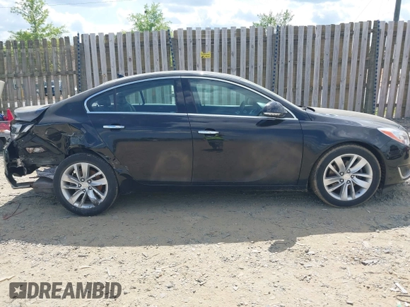 2014 Buick Regal Premium I with VIN 2G4GN5EX1E9321573, listed as a IAAI auction lot 42095613 with 72,720 mi miles. Bid and sale history available at carsss.com. Image 13.