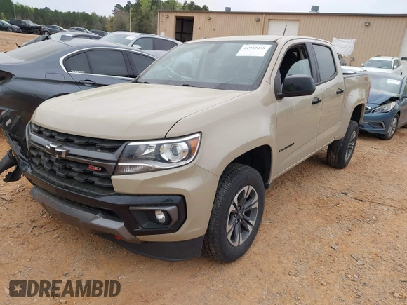 2022 Chevrolet Colorado 2WD Z71 with VIN 1GCGSDEN1N1149796, listed as a IAAI auction lot 41943438 with 82,064 mi miles and . Bid and sale history available at DreamBid. Image 17.