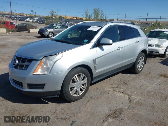2011 Cadillac SRX Luxury Collection with VIN 3GYFNAEY8BS551380, listed as a IAAI auction lot 42090430 with 138,299 mi miles. Bid and sale history available at carsss.com. Image 2.