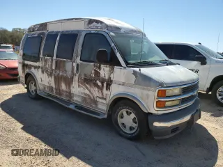 2002 Chevrolet Express with VIN 1GBFG15R221214329, listed as a Copart auction lot 49664955 with 108,408 mi miles and Clean Title. Bid and sale history available at carsss.com. Image 4.