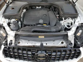 2021 Mercedes-Benz GLC with VIN W1N0J8EB6MG011810, listed as a Copart auction lot 88361905 with 54,286 mi miles and Salvage Title. Bid and sale history available at carsss.com. Image 12.