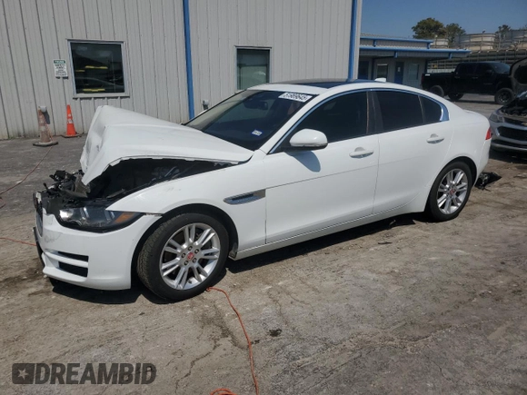 2017 Jaguar XE 25t Premium with VIN SAJAD4BG4HA947902, listed as a Copart auction lot 51989645 with 142,307 mi miles and Clean Title. Bid and sale history available at carsss.com. Image 1.