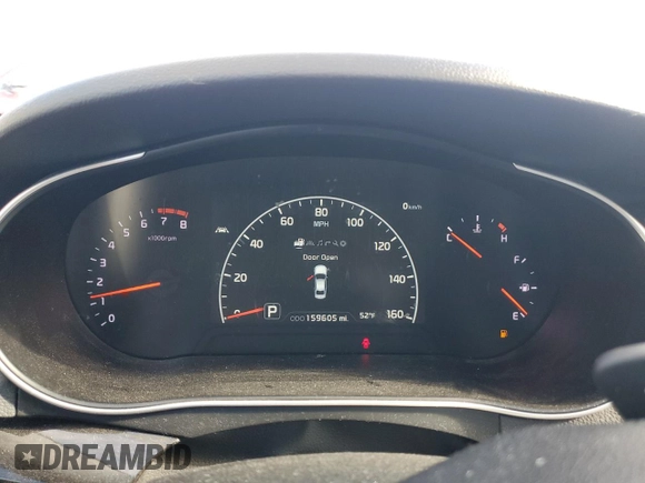 2015 Kia Cadenza Premium with VIN KNALN4D74F5176779, listed as a Copart auction lot 77789274 with 159,605 mi miles and Salvage Title. Bid and sale history available at carsss.com. Image 9.