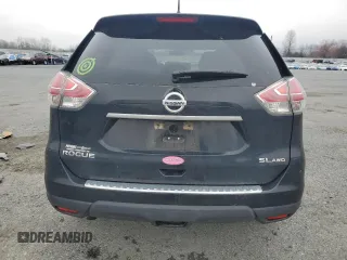 2015 Nissan Rogue SL z VIN 5N1AT2MV3FC810366, wystawiony jako Copart lot #50383365 z przebiegiem 134 607 mil mil oraz Szkoda całkowita • Salvage title. Historia ofert i sprzedaży dostępna na DreamBid. Obrazek 6.