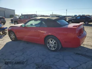 2005 Ford Mustang GT Deluxe with VIN 1ZVHT85H555246184, listed as a Copart auction lot 80784214 with 99,288 mi miles and Salvage Title. Bid and sale history available at DreamBid. Image 2.