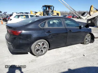 2021 Kia Forte LXS with VIN 3KPF24AD1ME327212, listed as a Copart auction lot 46270035 with 59,315 mi miles and Salvage title. Bid and sale history available at DreamBid. Image 3.