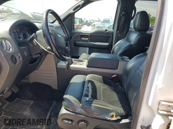 2006 Ford F-150 XLT z VIN 1FTPW14546FA19357, wystawiony jako Copart lot #66287815 z przebiegiem 148 881 mil mil oraz Czysty tytuł • Clean title. Historia ofert i sprzedaży dostępna na DreamBid. Obrazek 7.