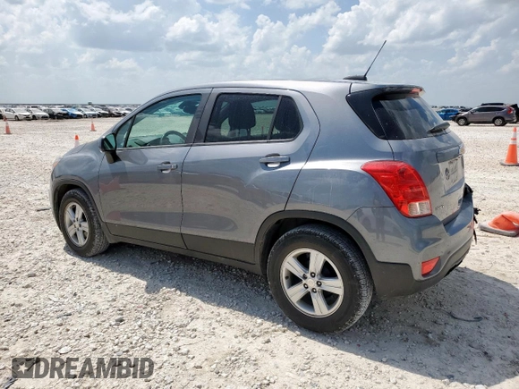 2020 Chevrolet Trax LS with VIN 3GNCJKSB9LL155083, listed as a Copart auction lot 61875195 with 88,417 mi miles and Salvage title. Bid and sale history available at DreamBid. Image 2.