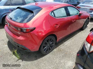 2019 Mazda Mazda3 Hatchback w/Premium Pkg with VIN JM1BPANM6K1139780, listed as a Copart auction lot 60654314 with 34,173 mi miles and Non Repairable. Bid and sale history available at carsss.com. Image 3.