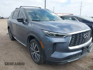 2023 Infiniti QX60 Autograph with VIN 5N1DL1HT2PC345452, listed as a IAAI auction lot 41507200 with 24,764 mi miles and . Bid and sale history available at DreamBid. Image 1.